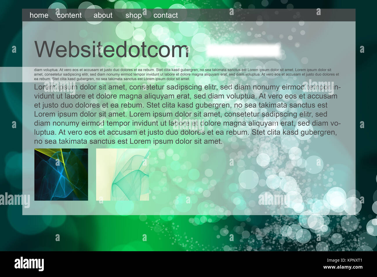 A abstract generic website background Stock Photo - Alamy