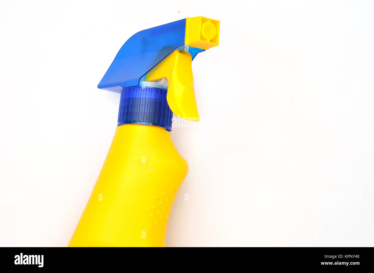 Download Yellow And Blue Spray Bottle Stock Photo Alamy Yellowimages Mockups
