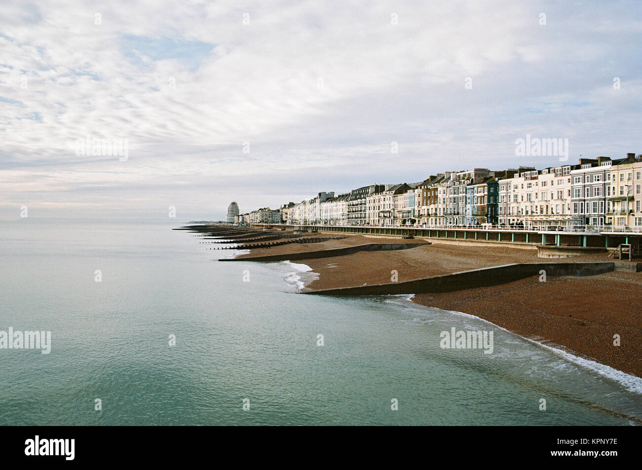 The front at Hastings and St Leonards, on the South Coast, East Sussex