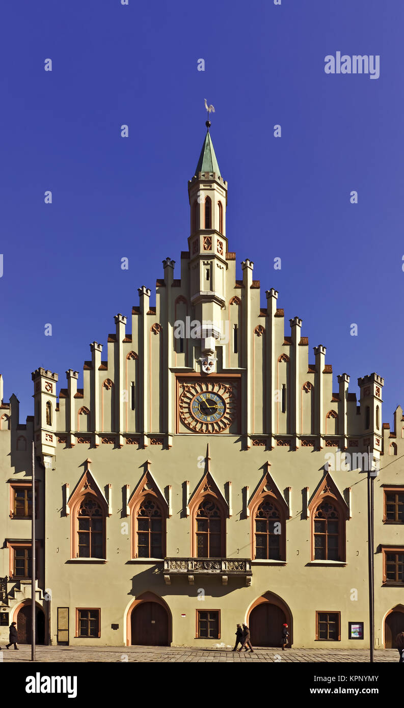 Landshut town hall hi-res stock photography and images - Alamy