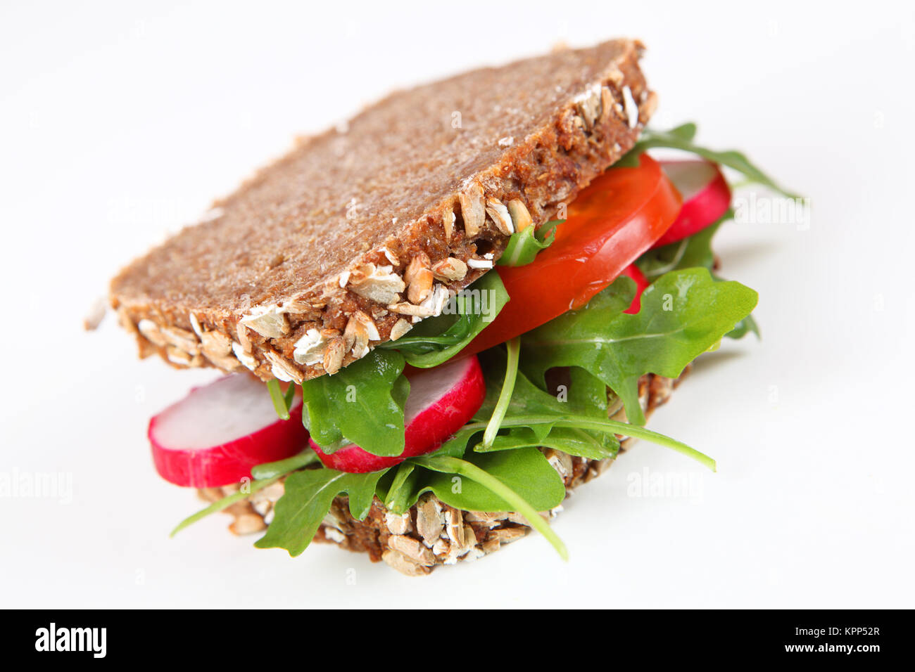 sandwich with lettuce Stock Photo Alamy