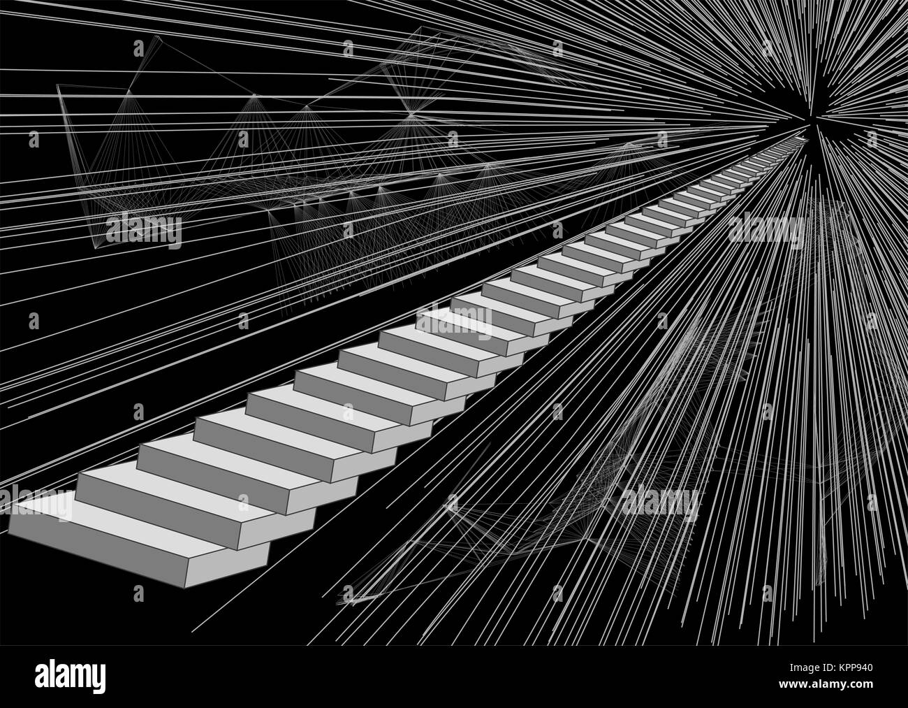 Stair formation Black and White Stock Photos & Images - Alamy