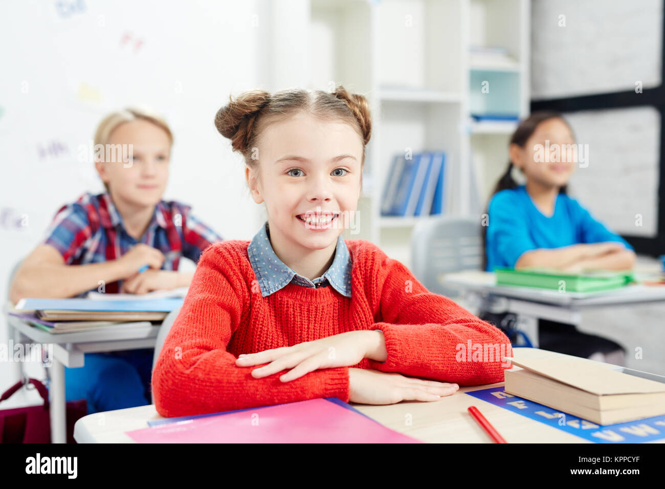 Kids in school Stock Photo - Alamy