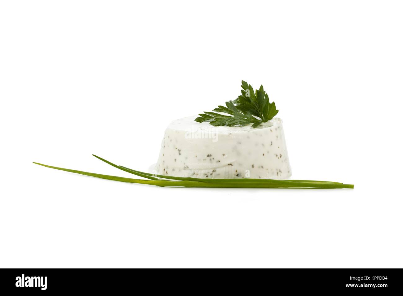 herb butter with parsley Stock Photo Alamy