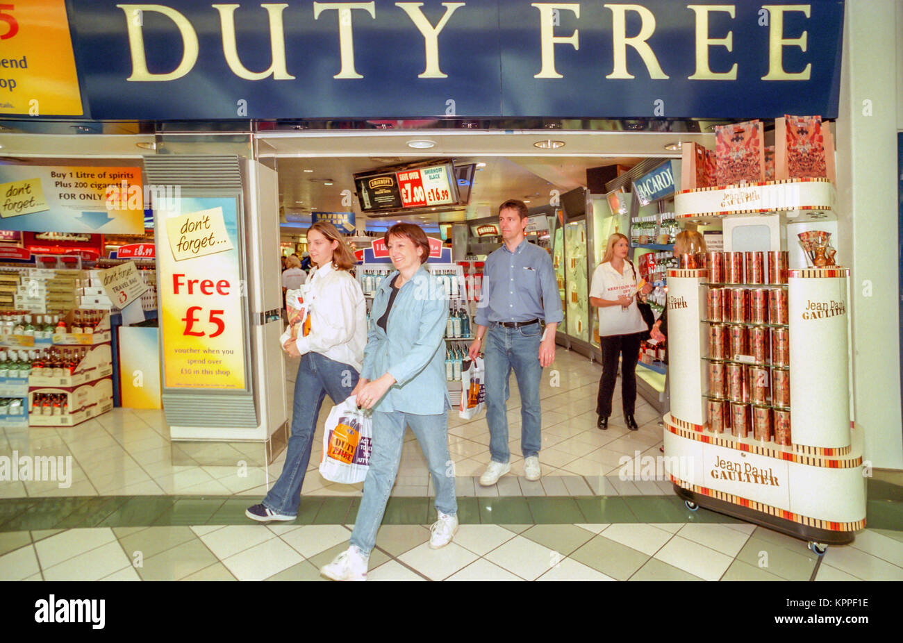 The Duty Free shop at Gatwick Airport Stock Photo Alamy