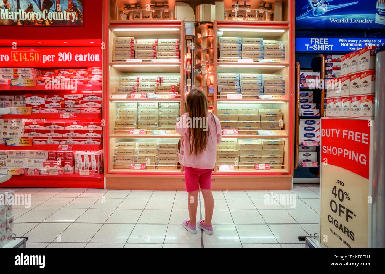 The Duty Free shop at Gatwick Airport Stock Photo Alamy