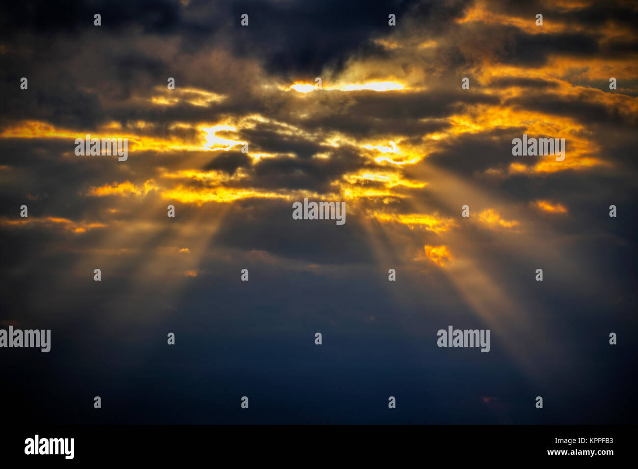 Beautiful background with stormy clouds on the sky Stock Photo - Alamy