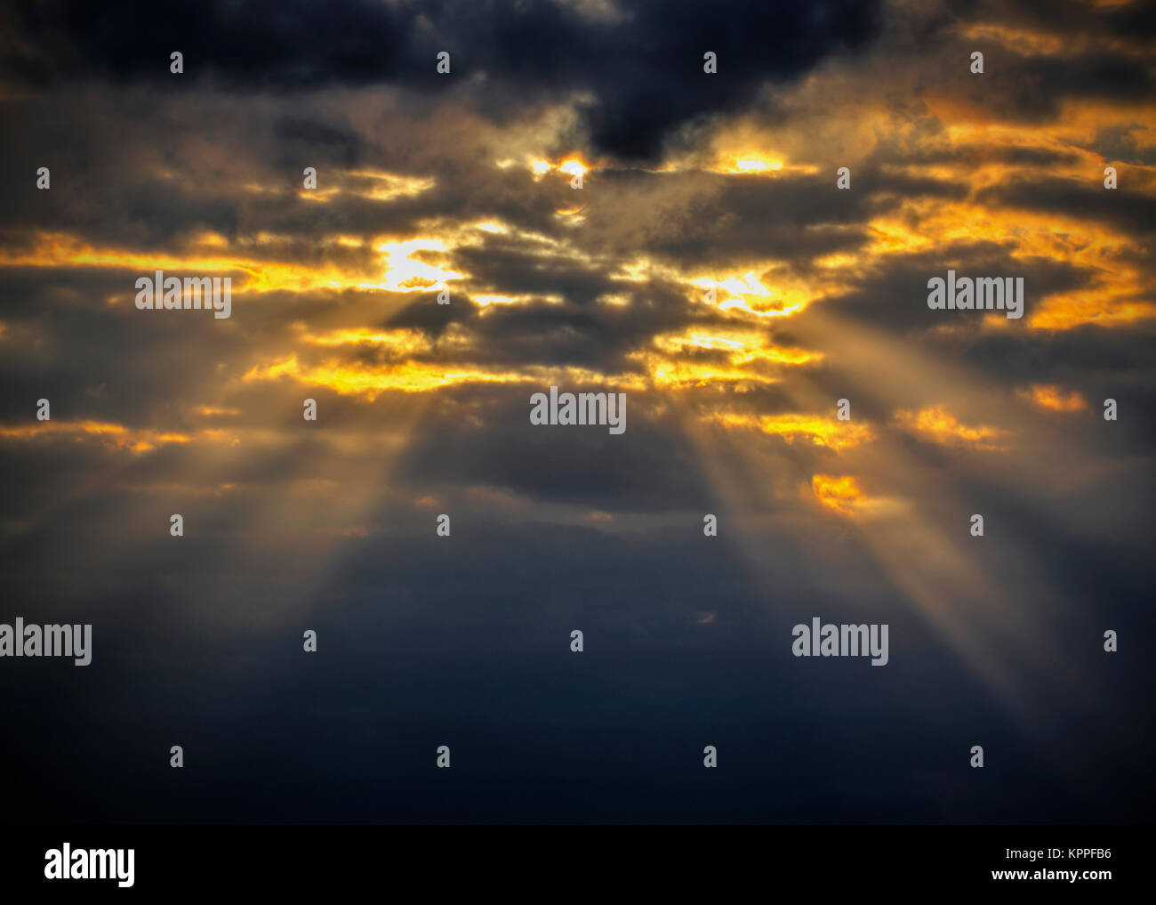 Beautiful background with stormy clouds on the sky Stock Photo - Alamy