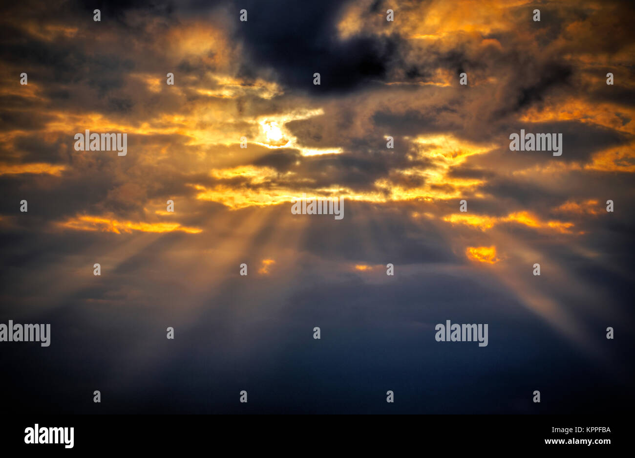 Beautiful background with stormy clouds on the sky Stock Photo - Alamy