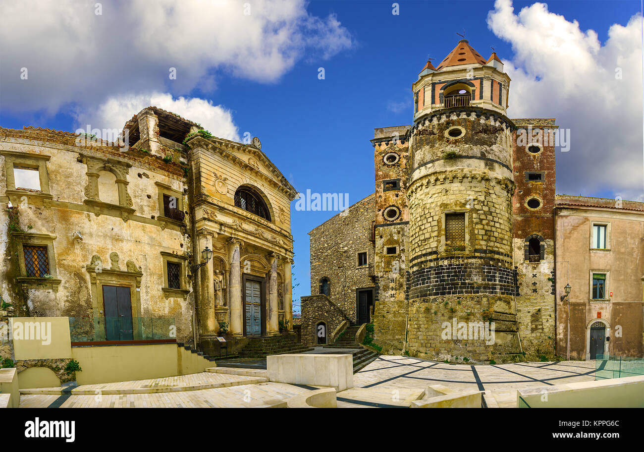 Church in Castiglione di Sicilia town in Sicily Stock Photo Alamy