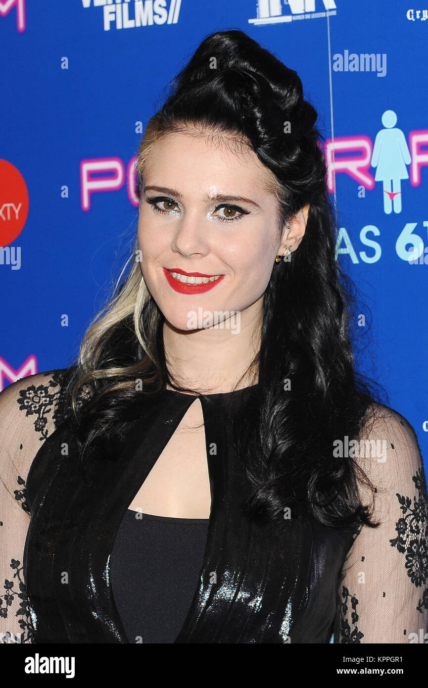 English singer Kate Nash attends the World Premiere of Powder Room at Cineworld Haymarket in London. 27th November 2013 © Paul Treadway Stock Photo
