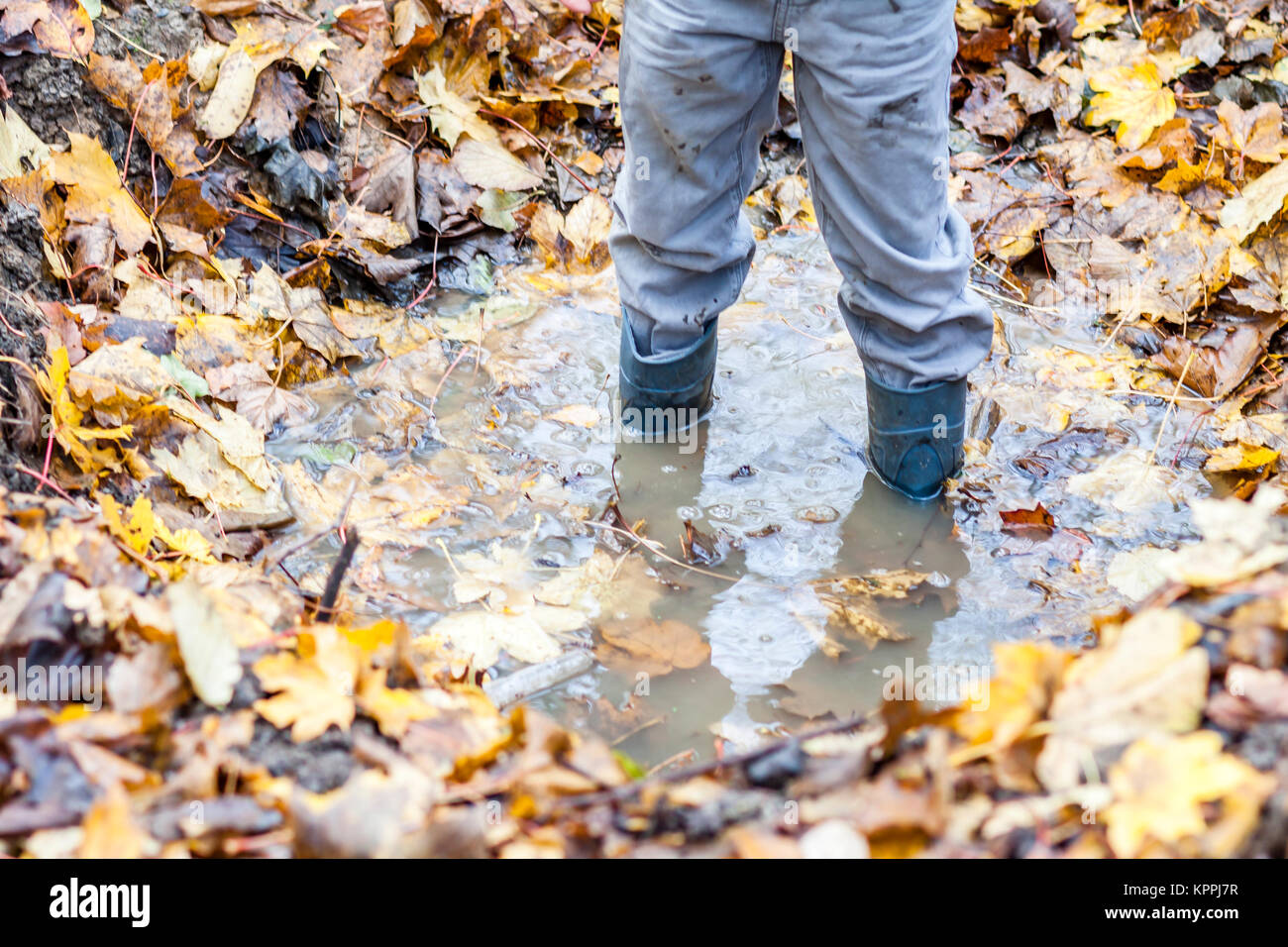 Boy Wearing Wellies High Resolution Stock Photography and Images - Alamy