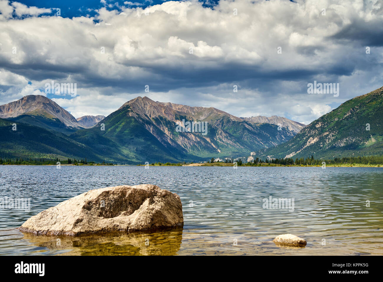 Twin Lakes, Colorado, USA Stock Photo - Alamy