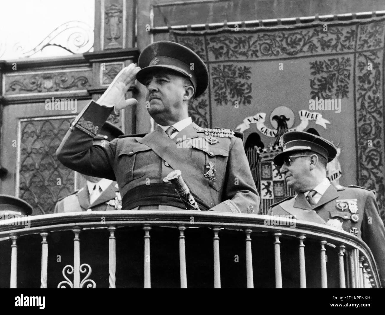 FRANCISCO FRANCO (1892-1975) Spanish dictator about 1948 Stock Photo