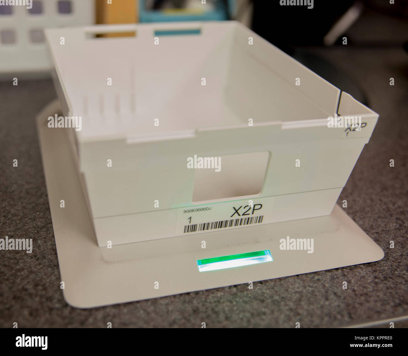 The “smart” prescription basket in use at Naval Medical Center