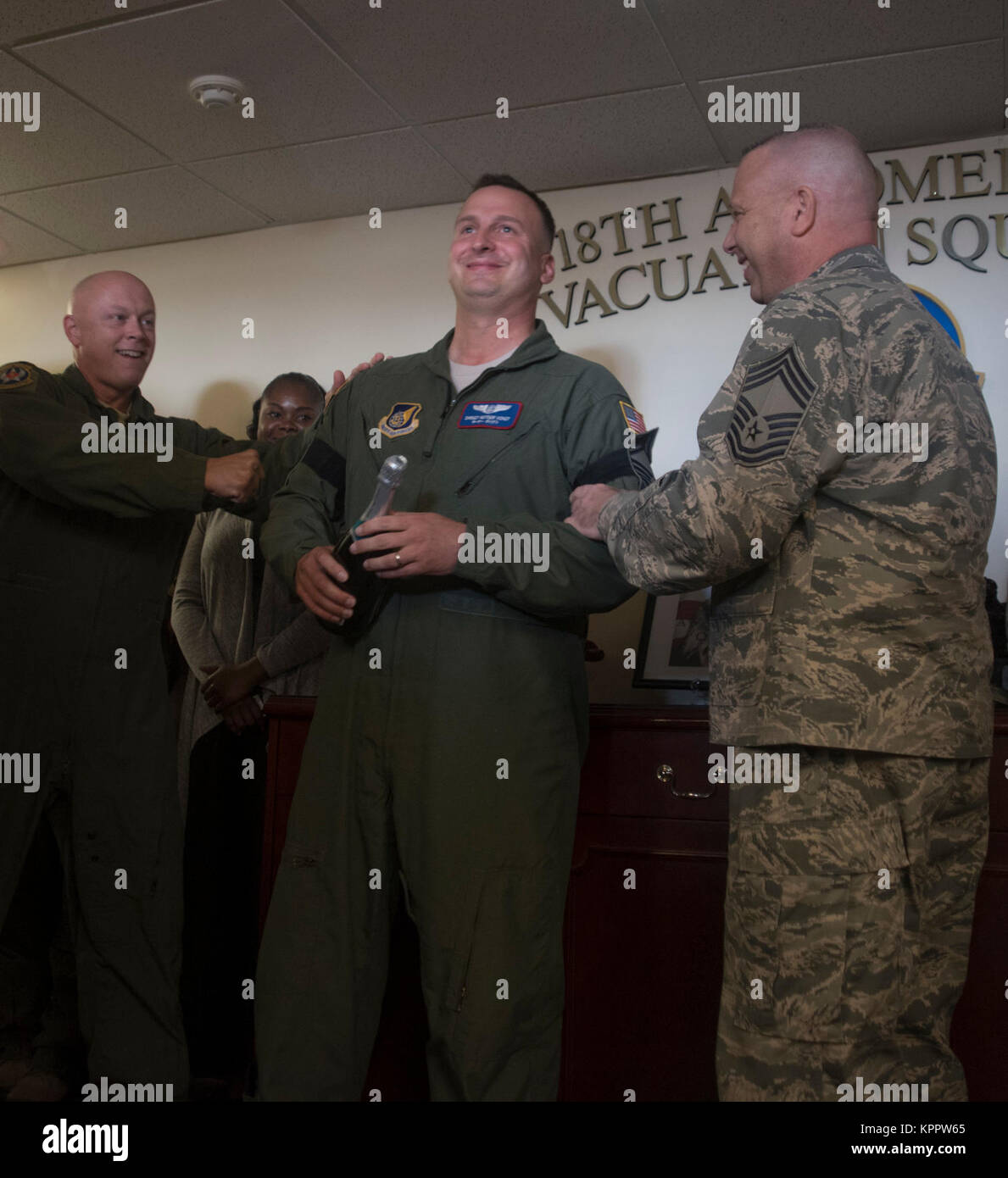 U.S. Air Force Senior Master Sgt. Keyser Voigt, 18th Aeromedical ...
