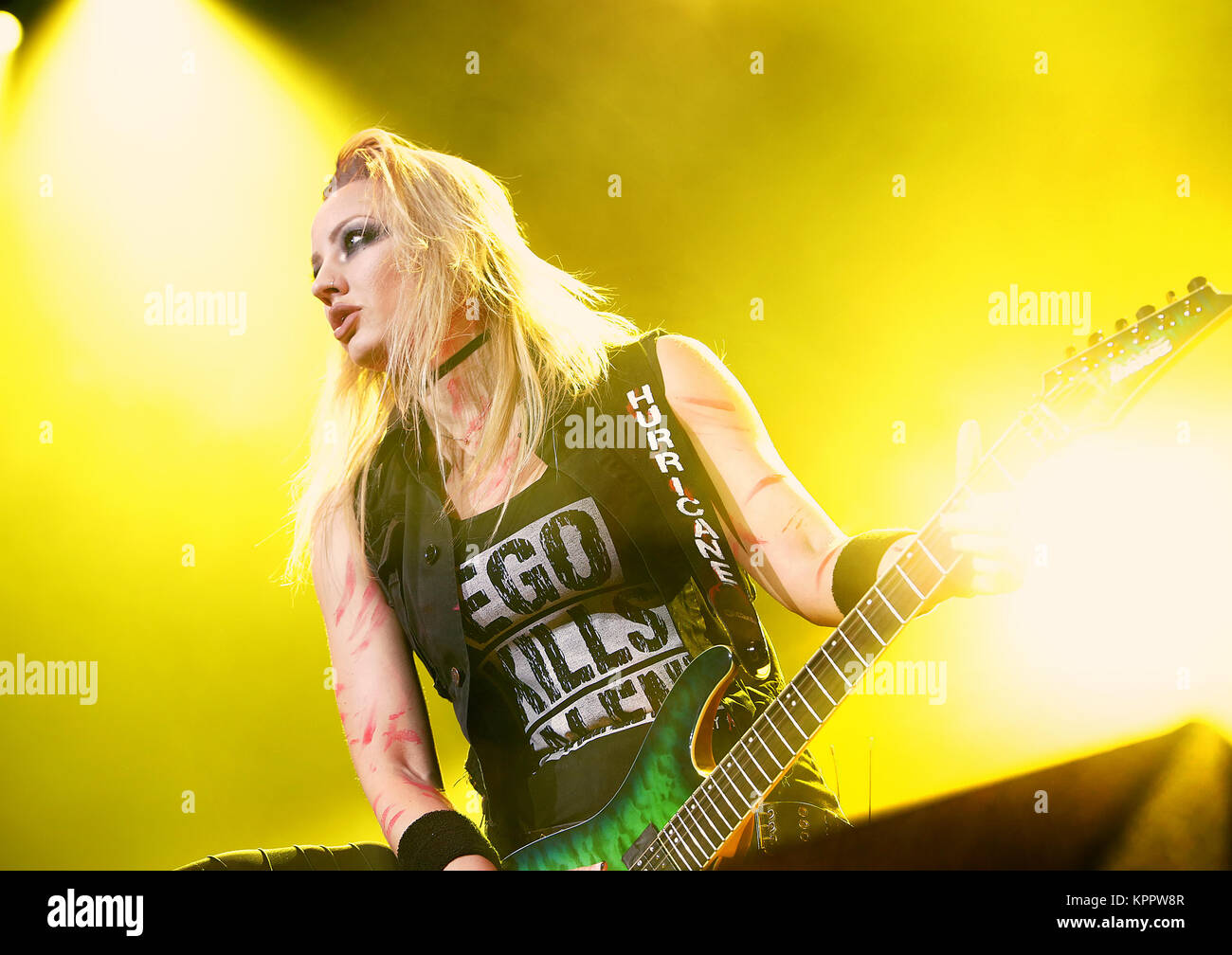 Alice Cooper performing at Manchester Arena Featuring: Alice Cooper ...