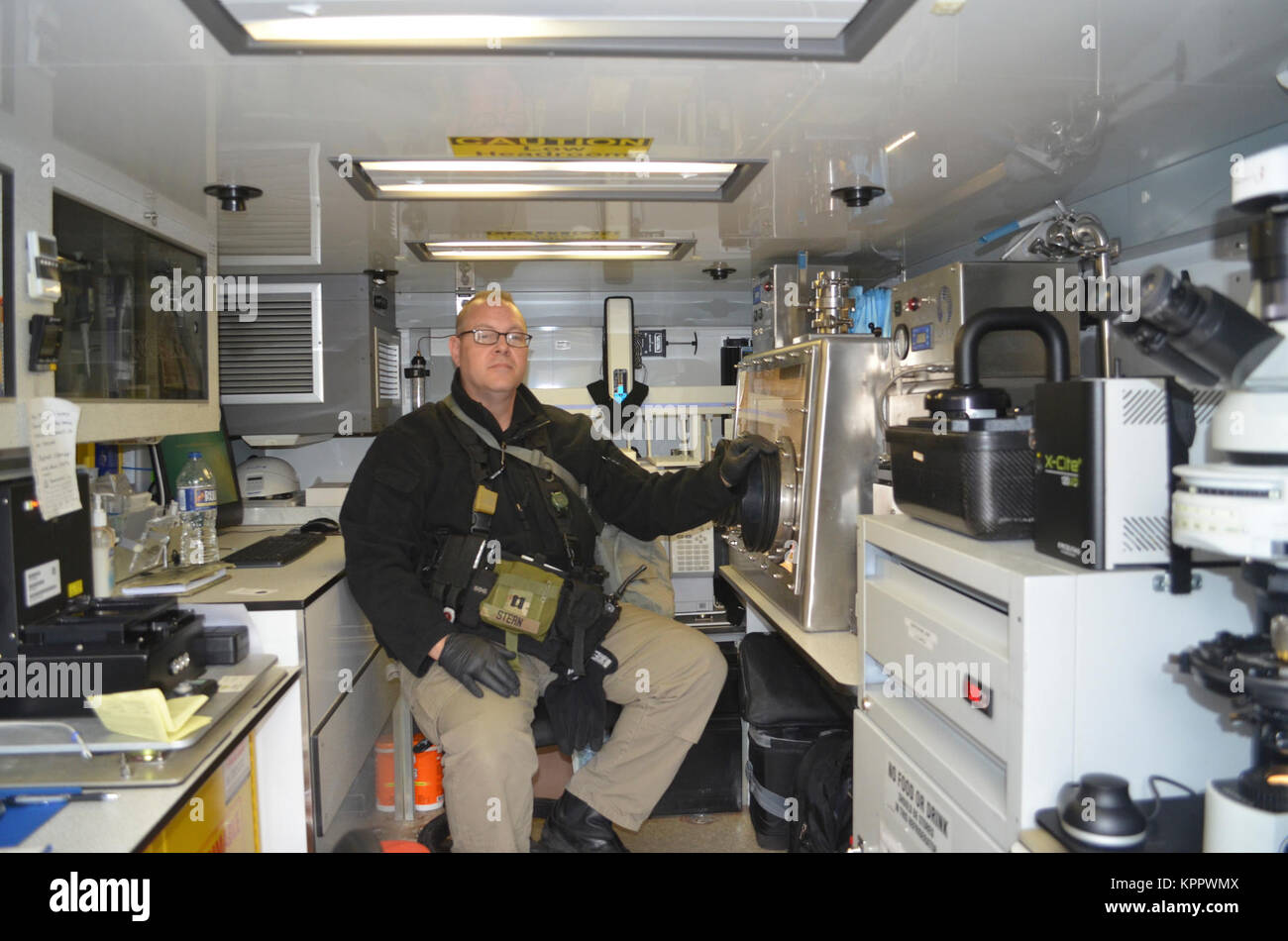 Soldiers and Airmen from the 42nd Civil Support Team (CST) conducted