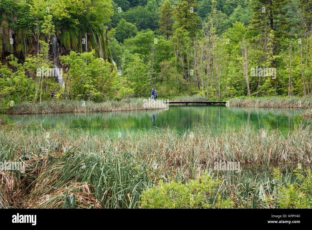 Plitvice Lakes National Park, Croatia Stock Photo