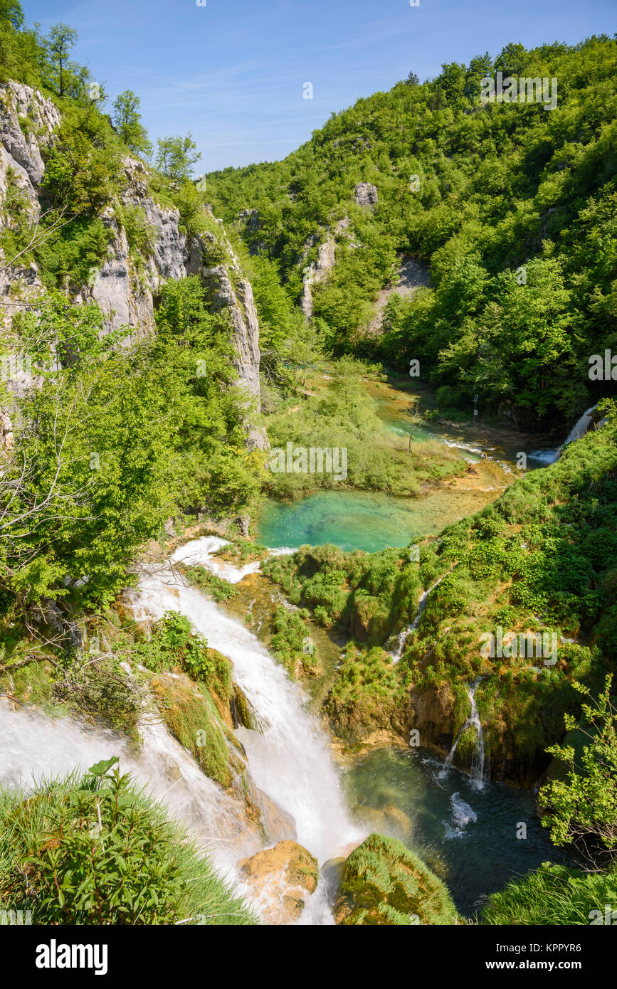 Plitvice Lakes National Park, Croatia Stock Photo