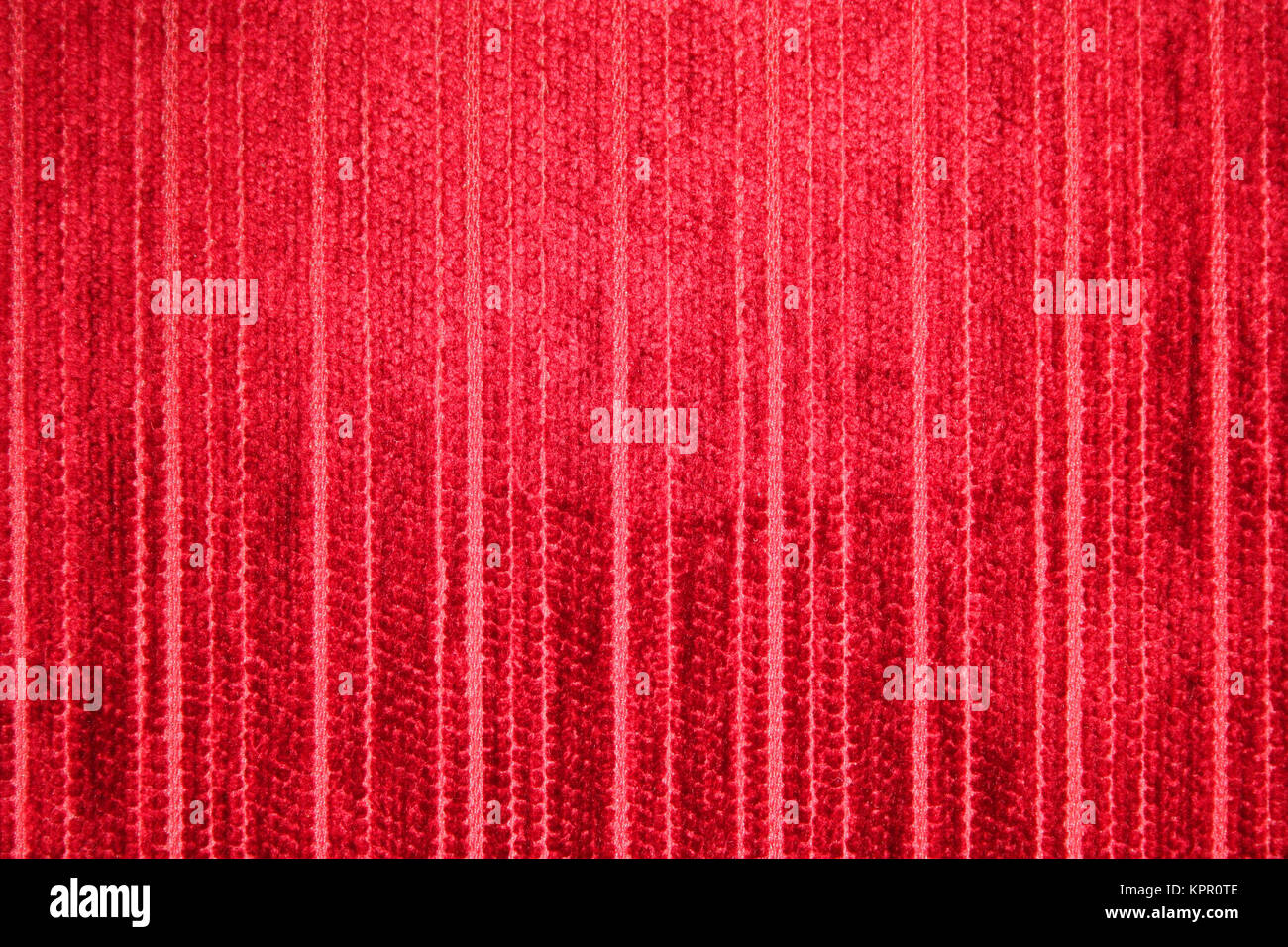 red color carpet as background Stock Photo