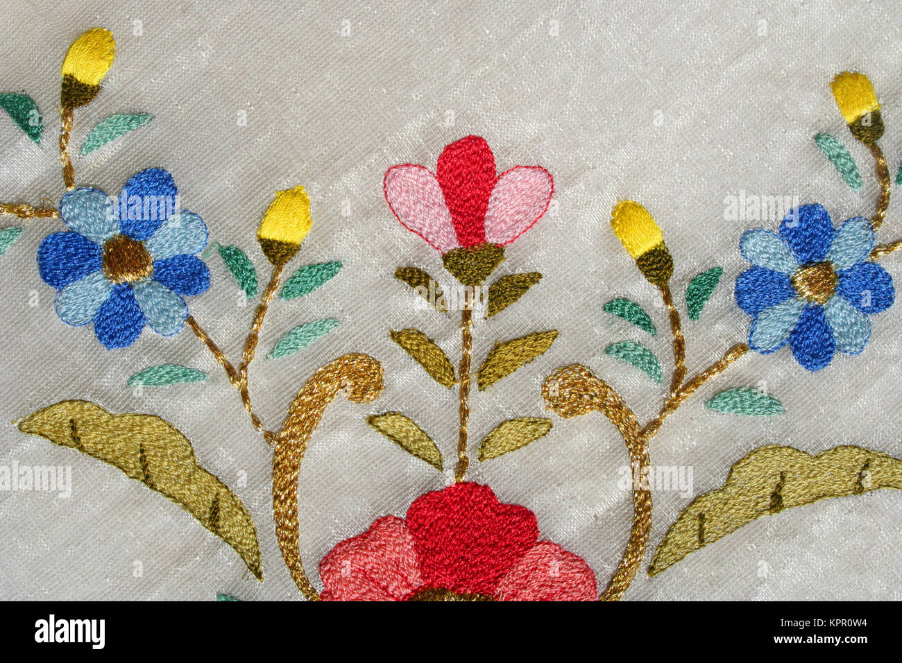 turkish embroidery Stock Photo