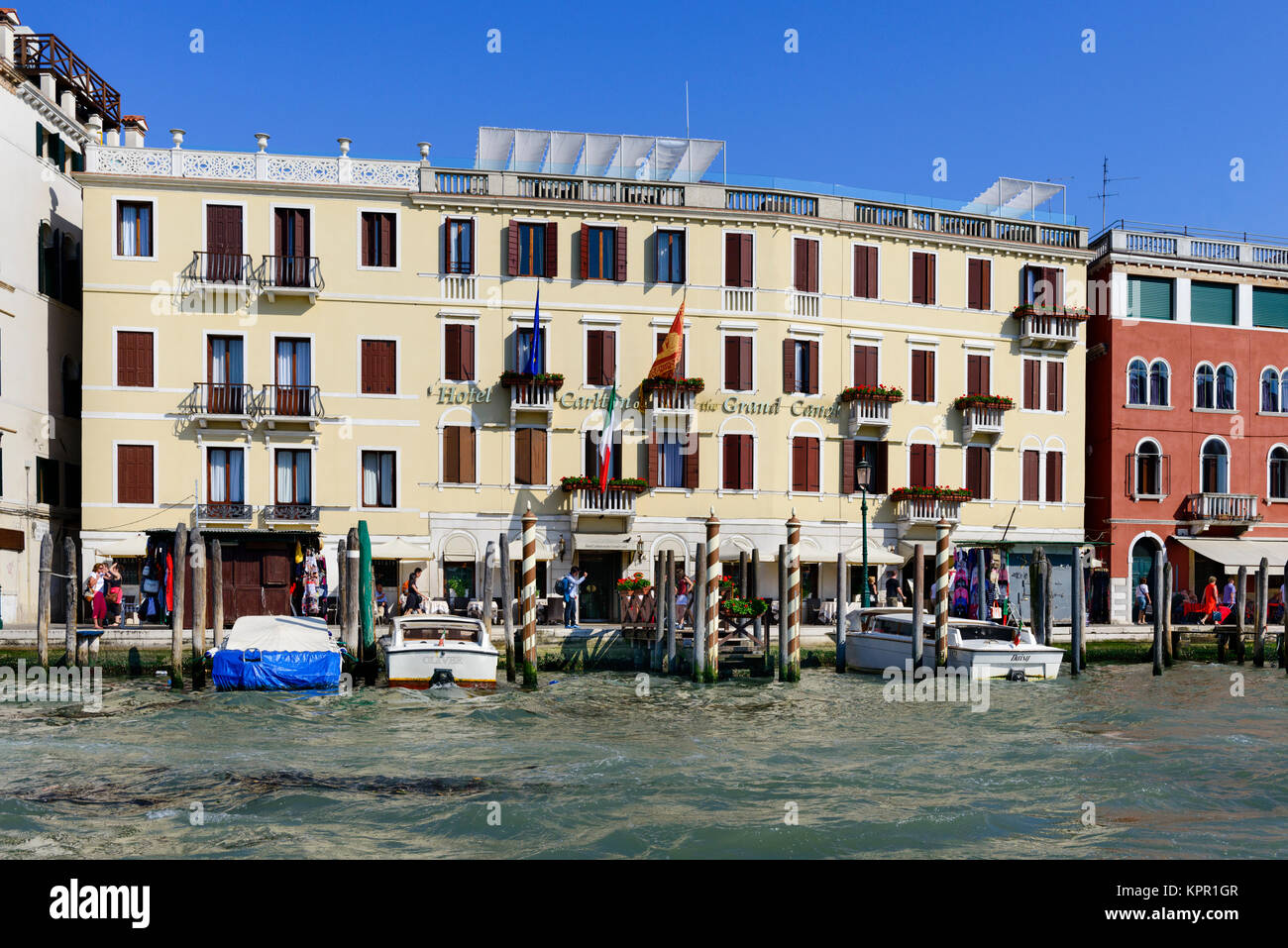 Hotel Carlton on the Grand Canal Venice Stock Photo Alamy Hotel Carlton on the Grand Canal Venice Stock Photo Alamy