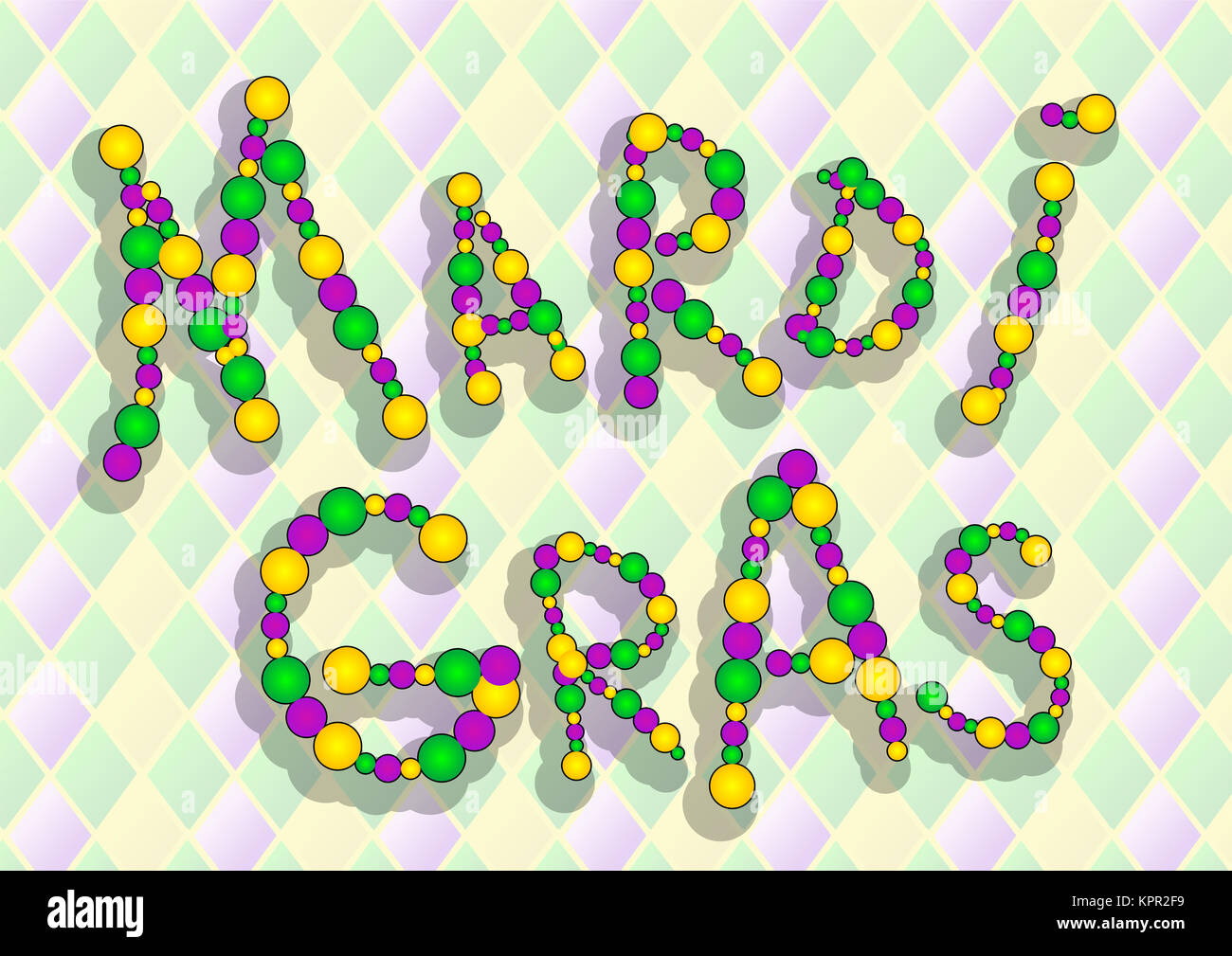 inscription mardi gras Stock Photo - Alamy