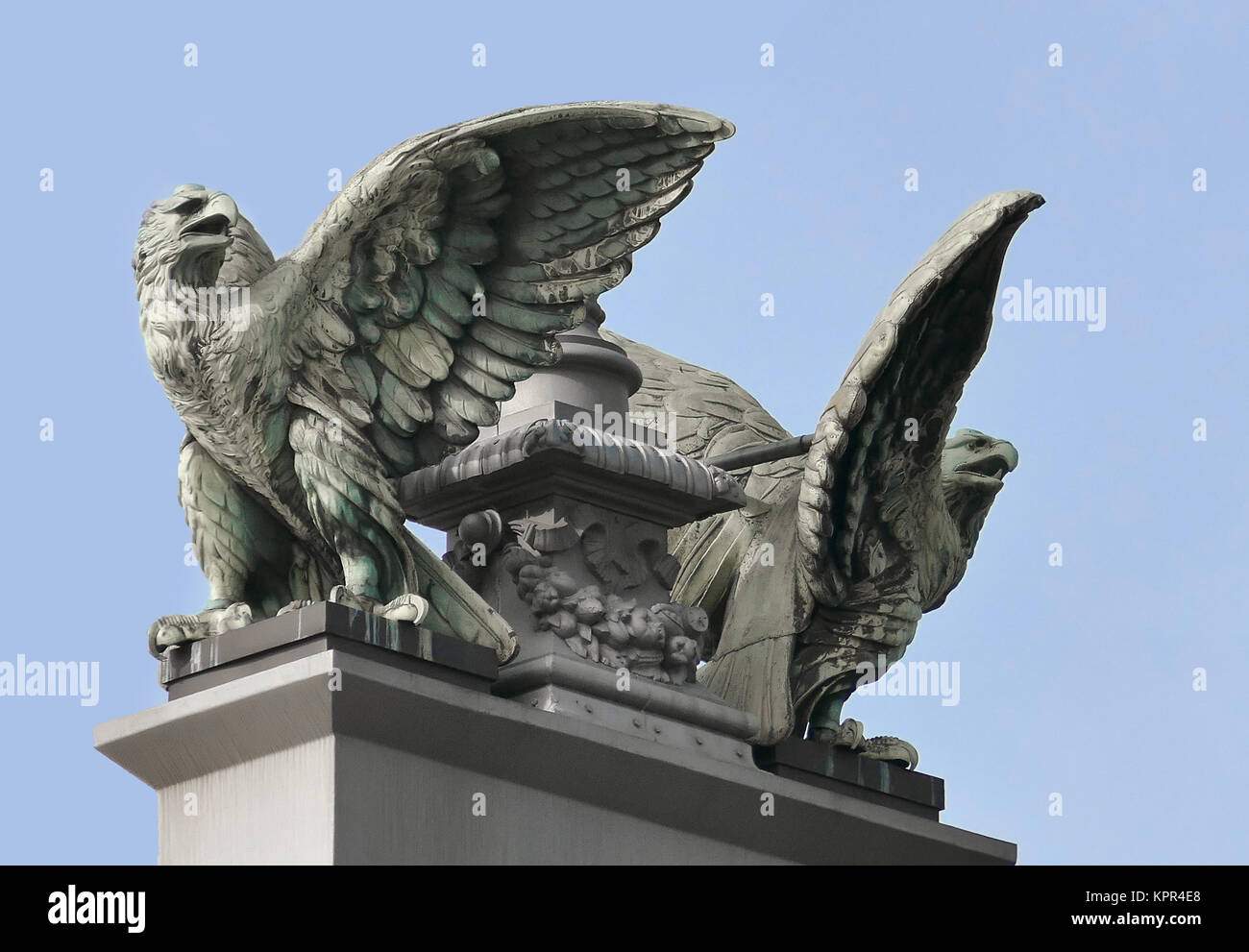 imperial eagle (hbf frankfurt) Stock Photo