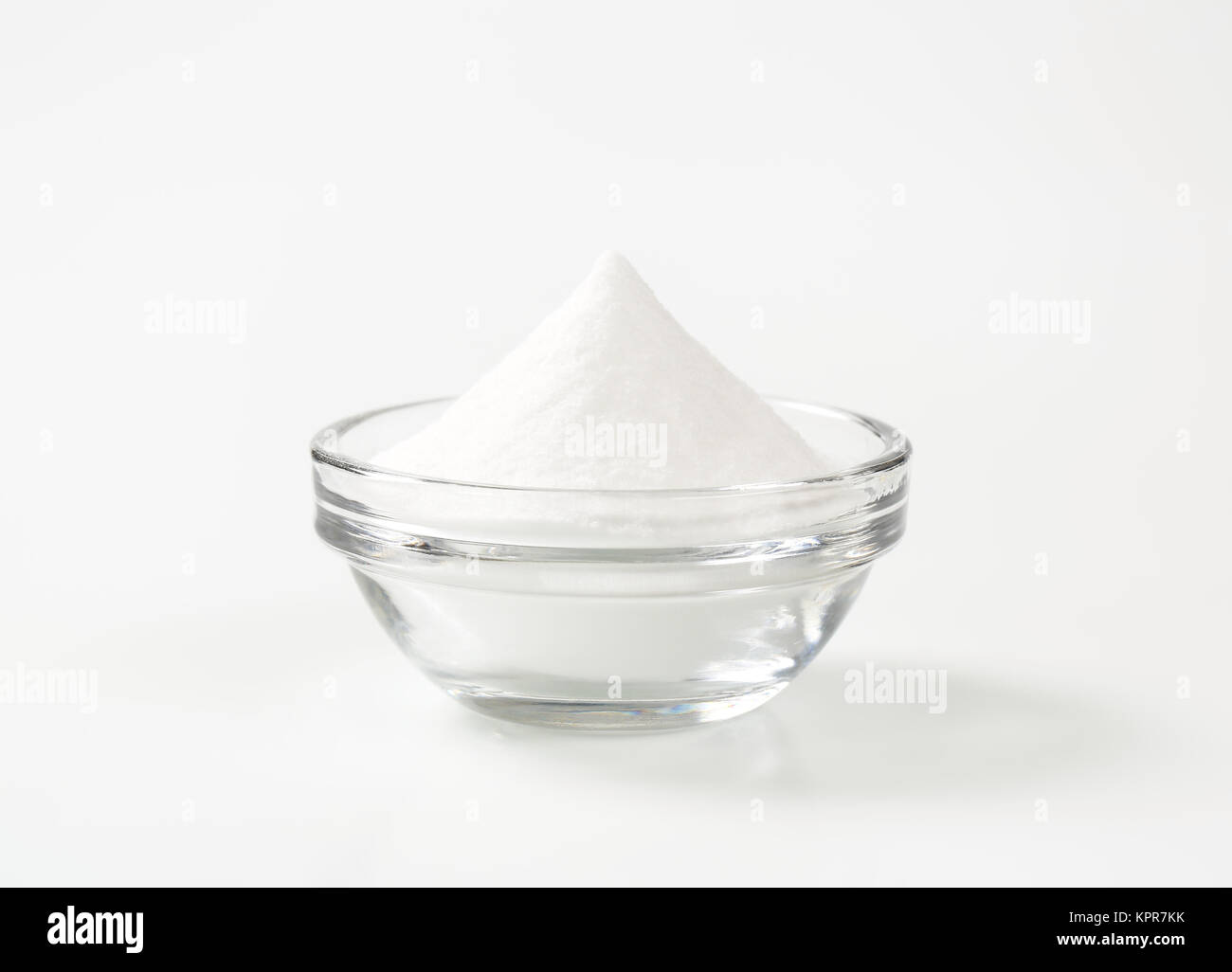 bowl of baking soda Stock Photo Alamy