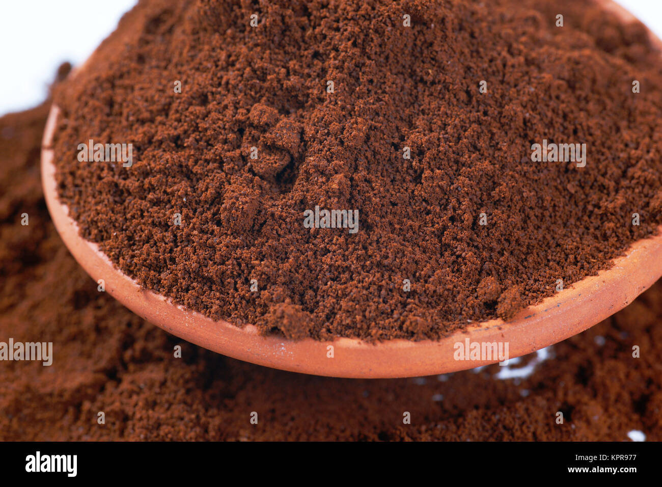 freshly ground coffee Stock Photo Alamy