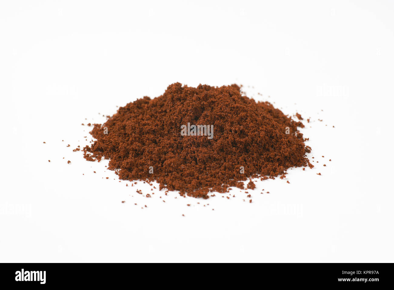 freshly ground coffee Stock Photo Alamy