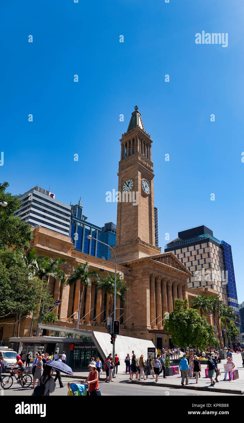 Clock tower brisbane hires stock photography and images Alamy