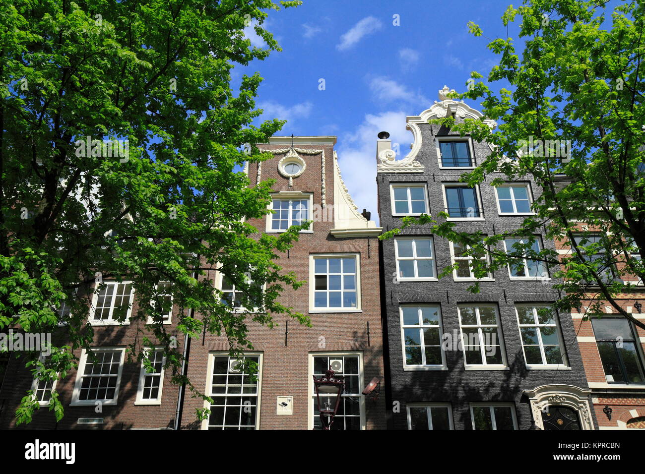 Houses in Amsterdam, Holland Stock Photo Alamy