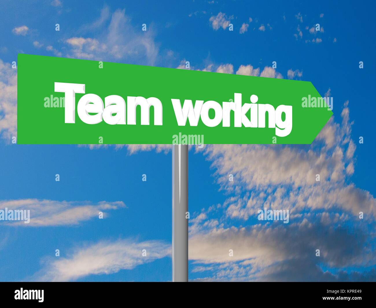 team-working-cartel-stock-photo-alamy