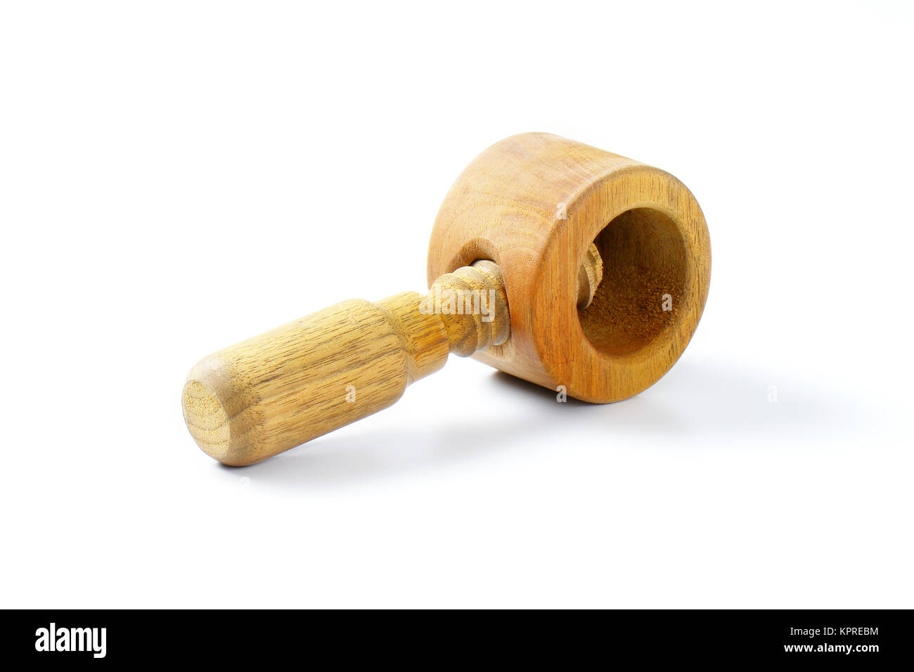 wooden screw nutcracker Stock Photo Alamy