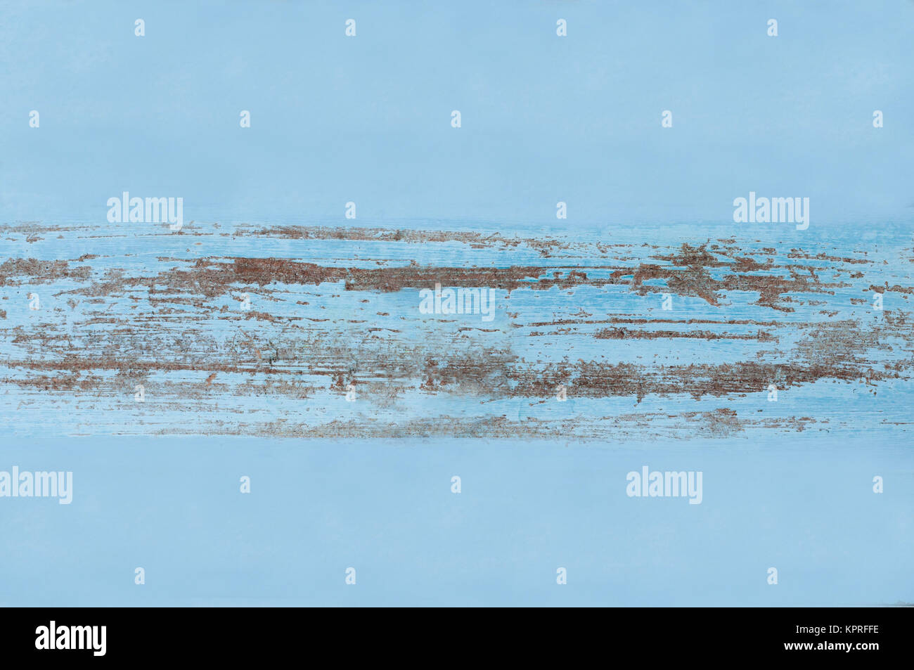 Alter zerkratzter blauer  Holz Hintergrund mit Textfreiraum. Stock Photo