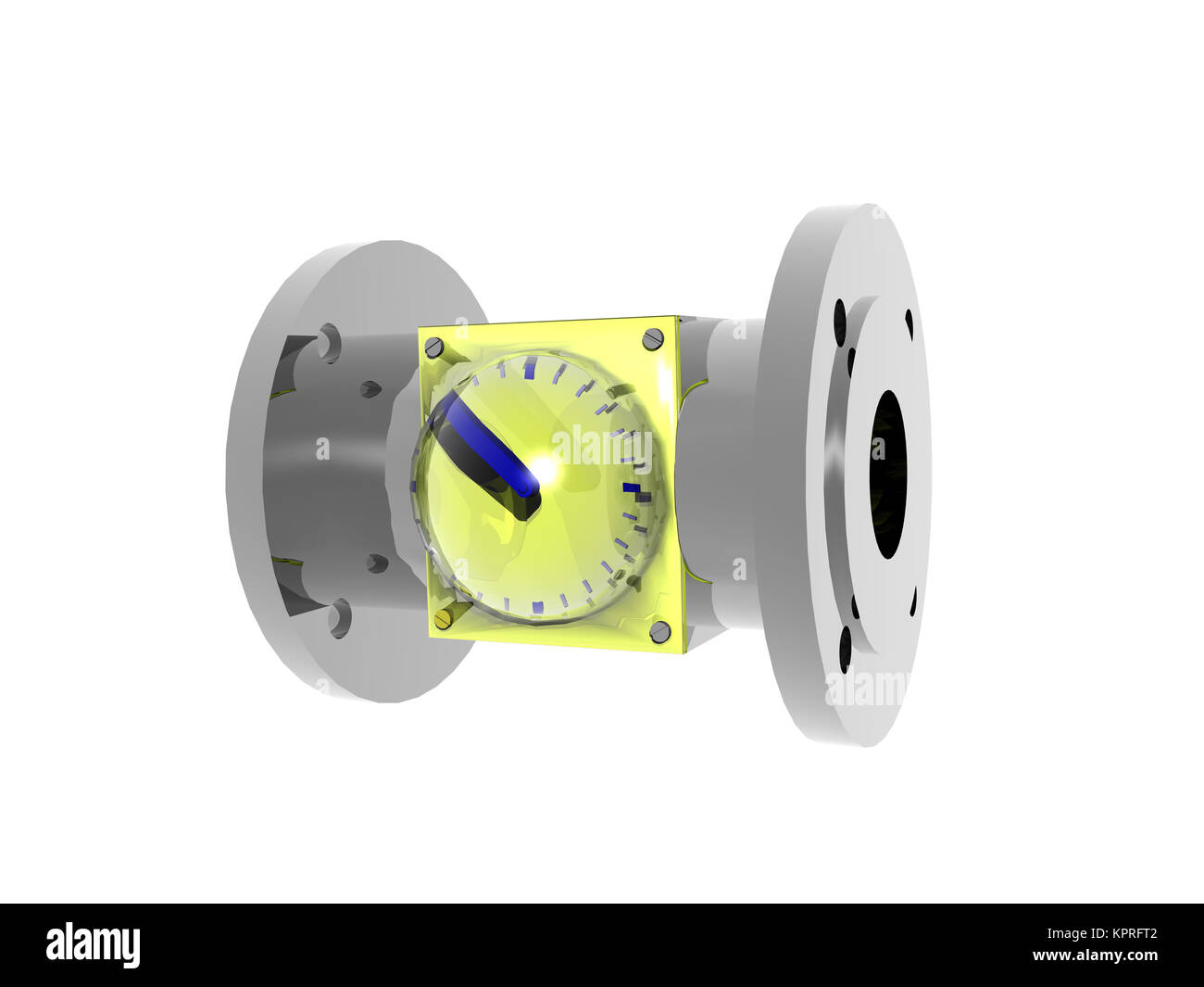 pipeline with pressure gauge released Stock Photo - Alamy