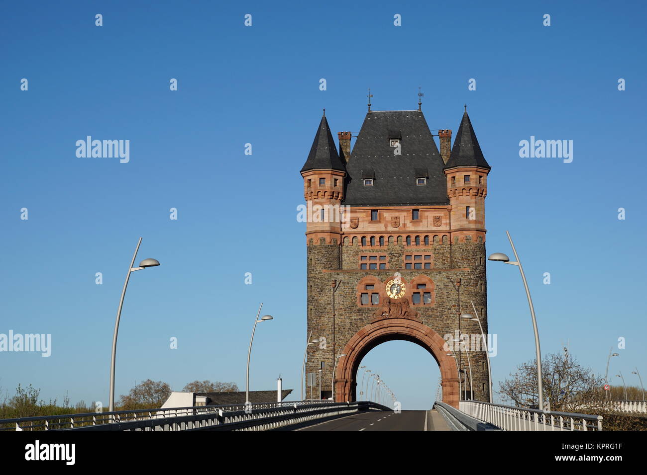 Nibelungen Worms Tower Stock Photo Alamy