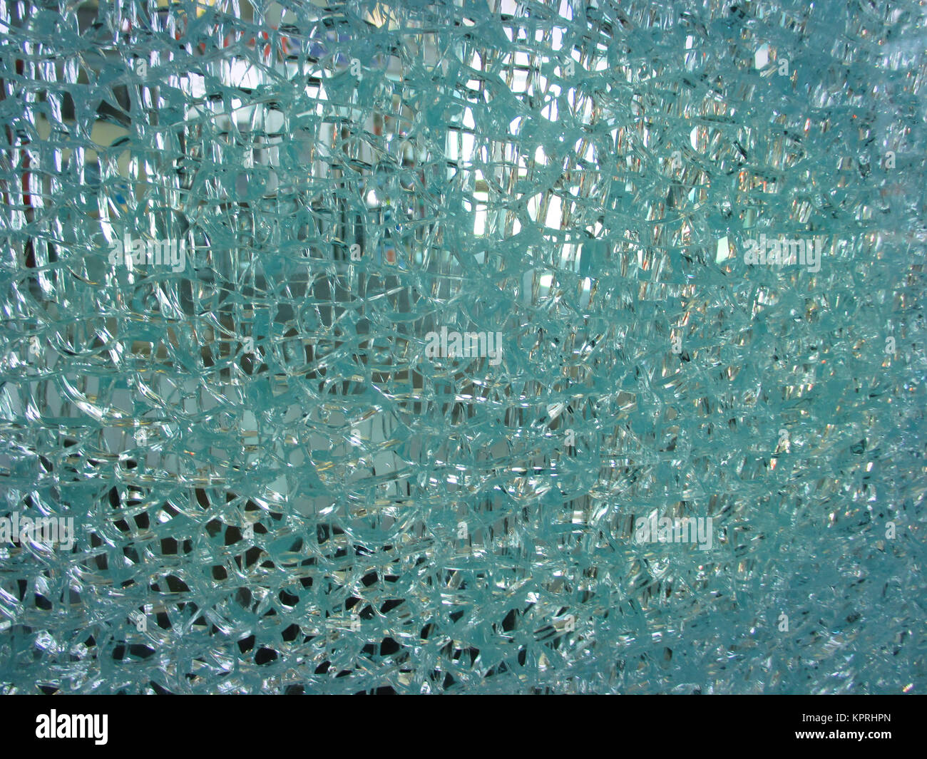 broken glass and broken glass Stock Photo