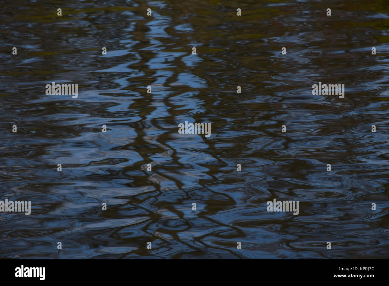 Blue water ripples surface texture Stock Photo - Alamy