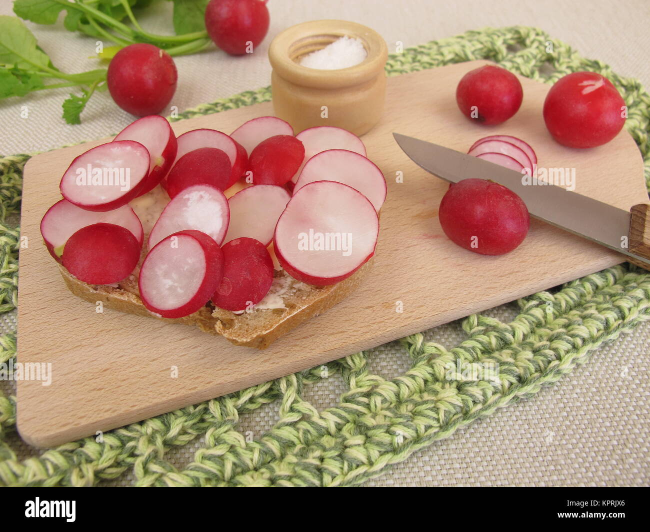 Radieschenbrot hi-res stock photography and images - Alamy