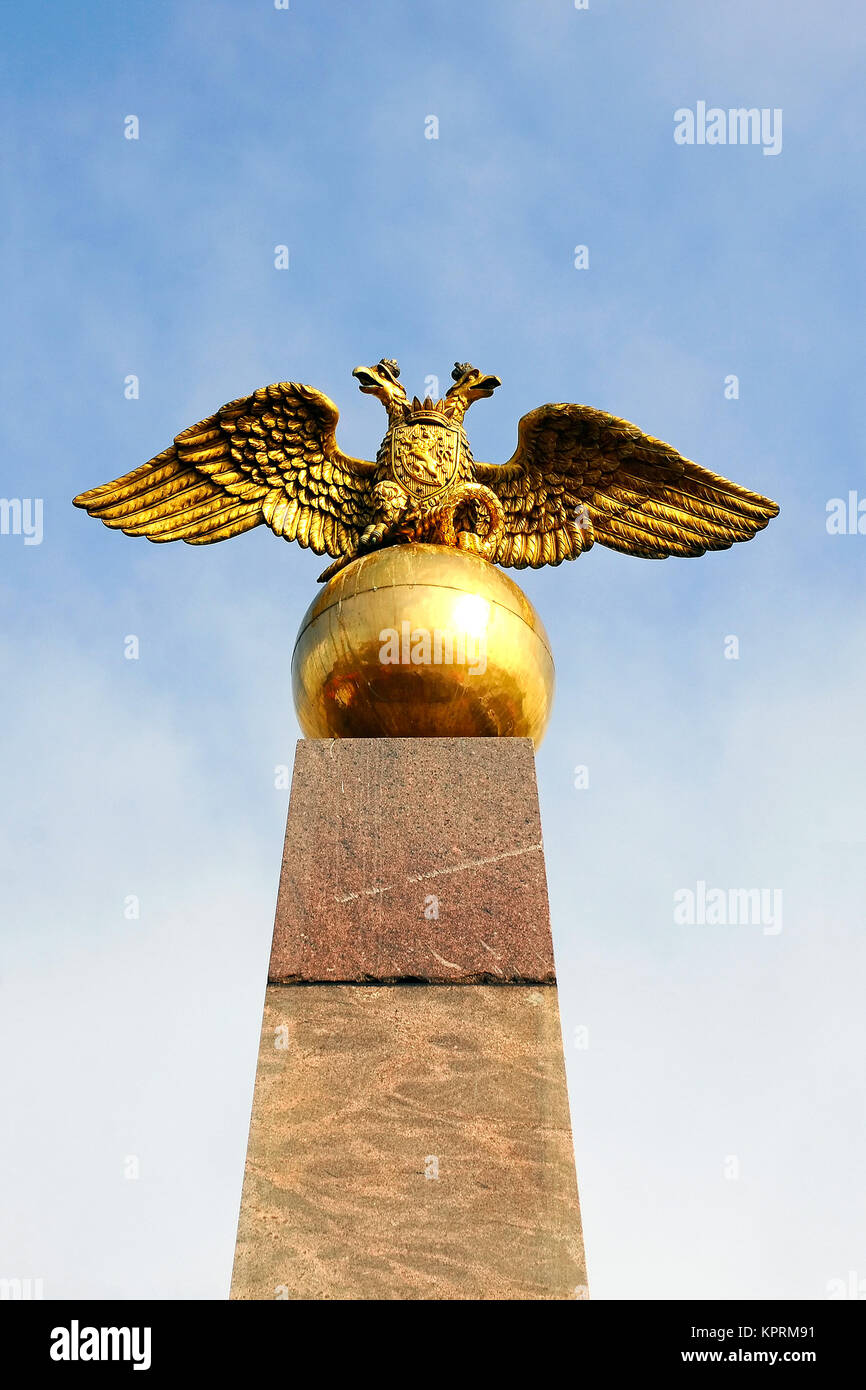 Alexander Column in Helsinki,Finland Stock Photo - Alamy