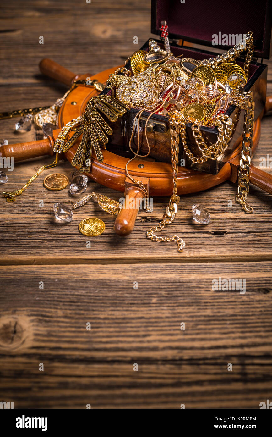 Still life with treasures Stock Photo Alamy