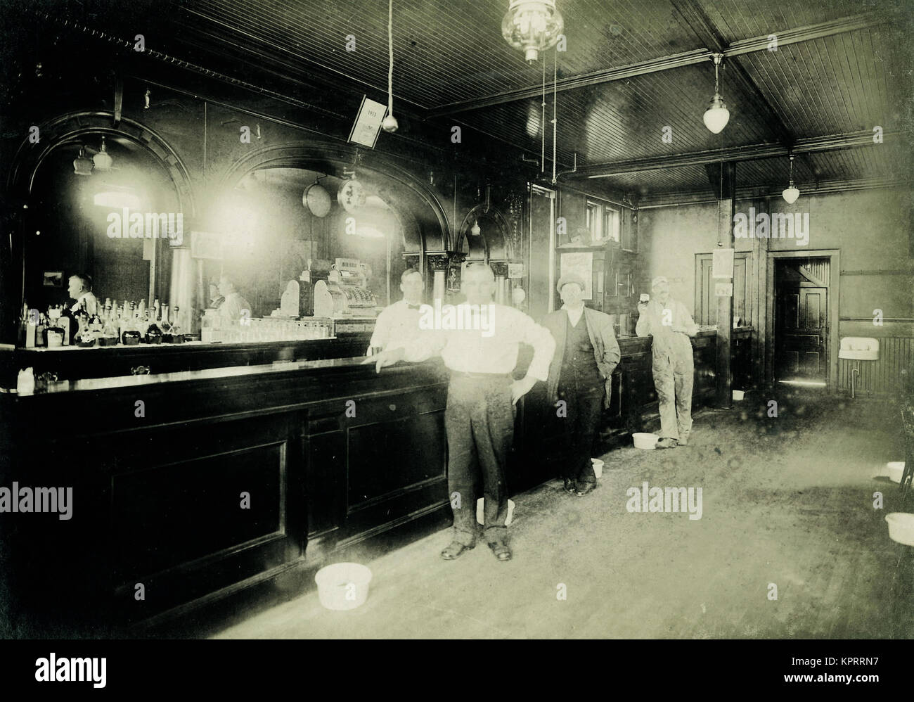 Matt H. Kerais' Tavern, Kenosha, Wisconsin Stock Photo