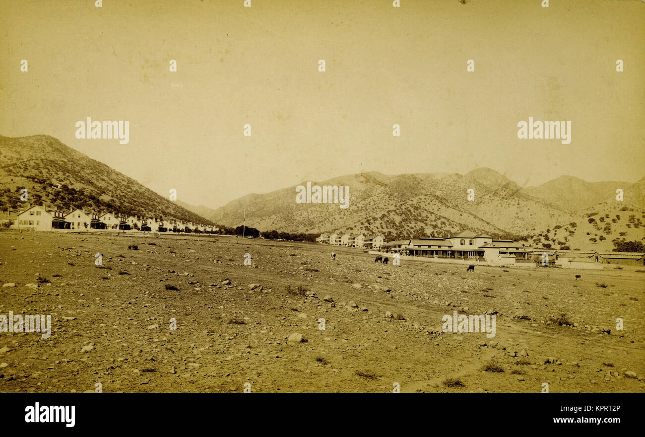 Fort Huachuca, Arizona Territory, Ca. 1880S1890S Stock Photo Alamy