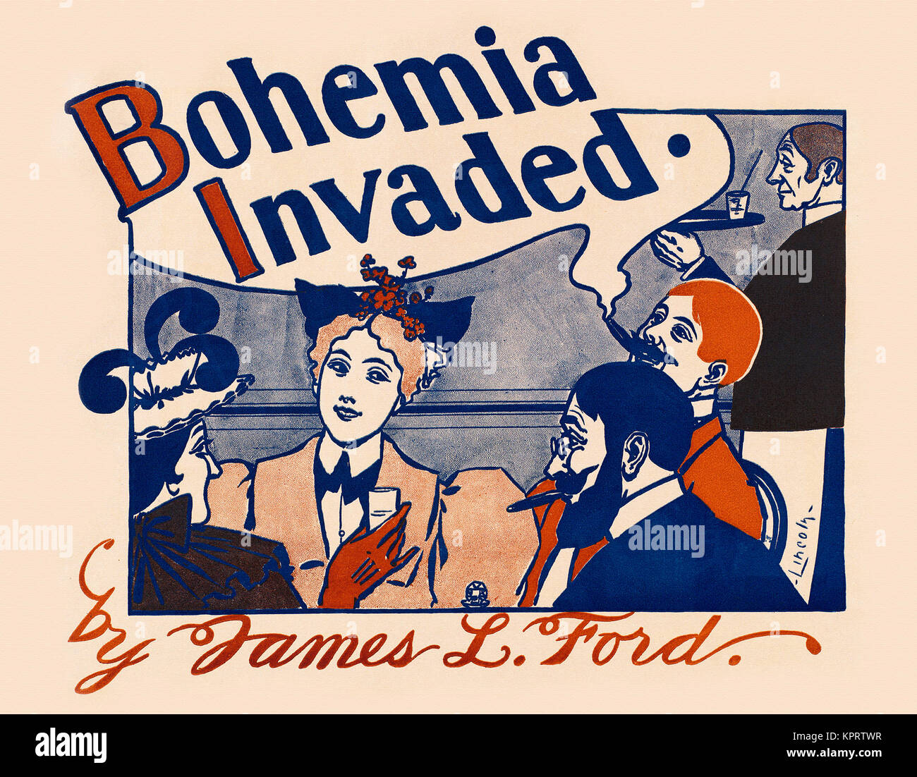 Bohemia invaded. By James L. Ford Stock Photo