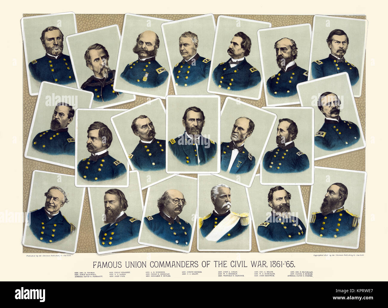 Civil war commanders hi-res stock photography and images - Alamy