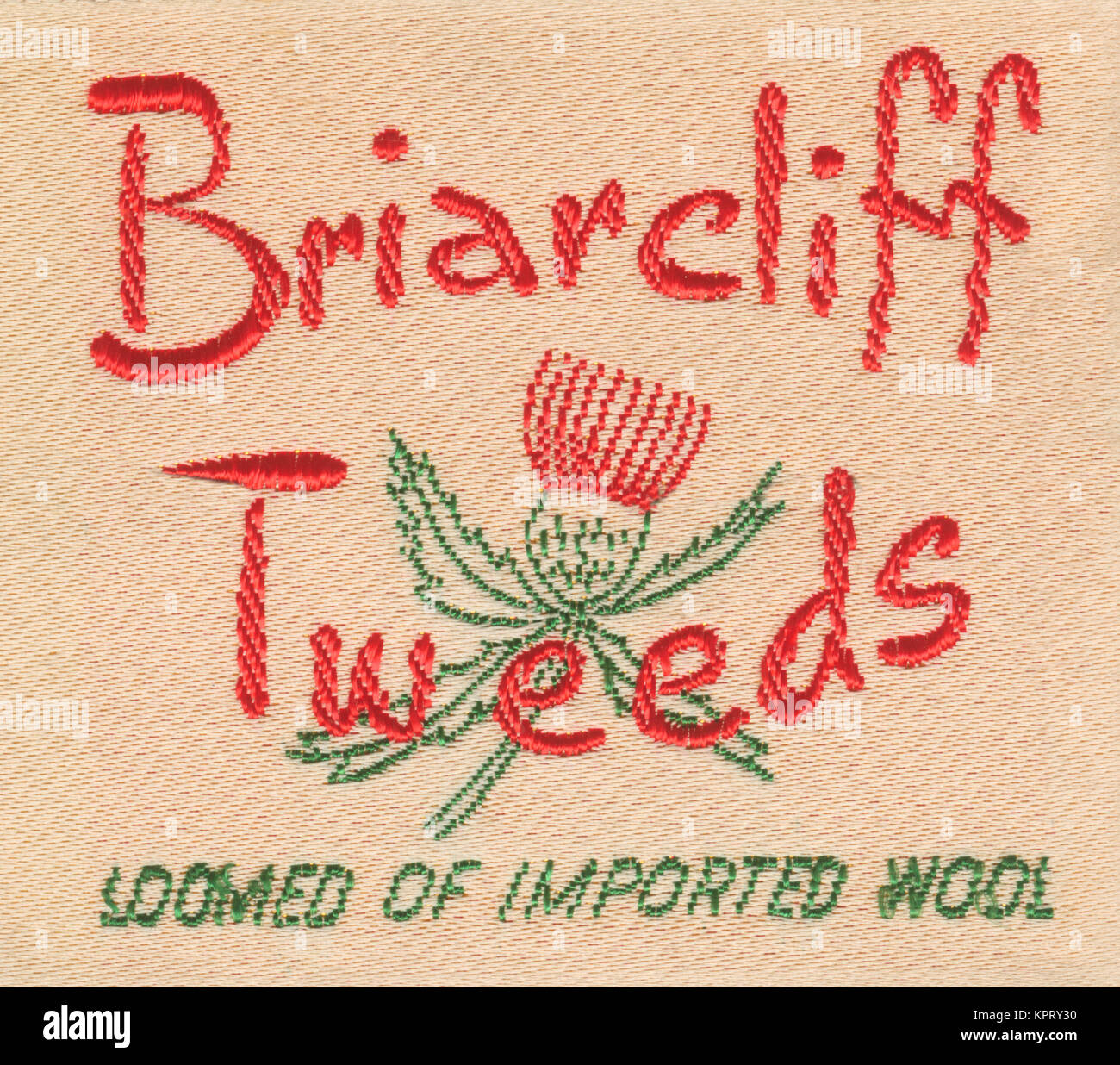 Briarcliff Tweeds Stock Photo