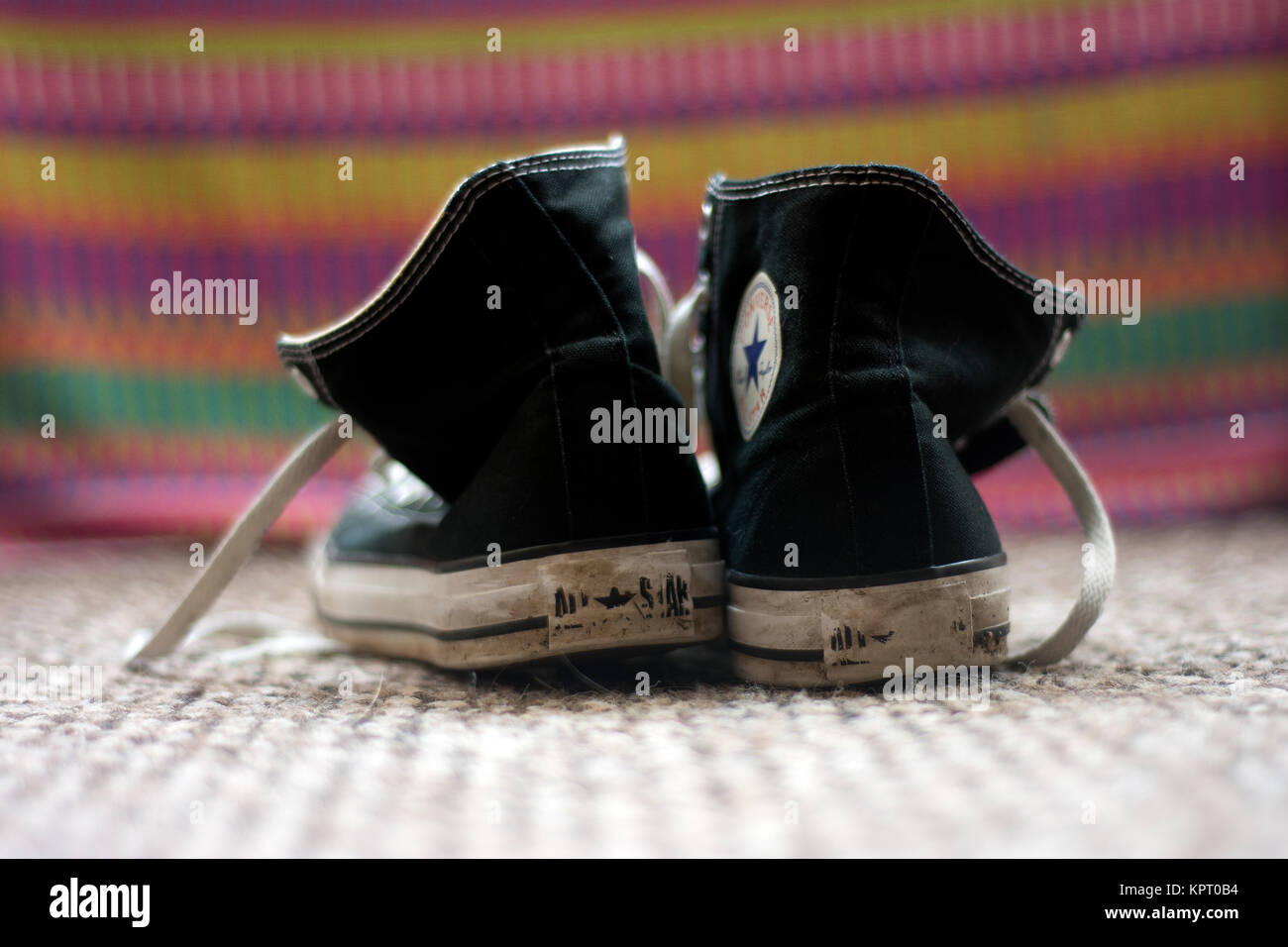 Converse Trainers Stock Photo
